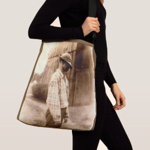 etwa 1920 bashful Harry print Tragetaschen Mit Langen Trägern
