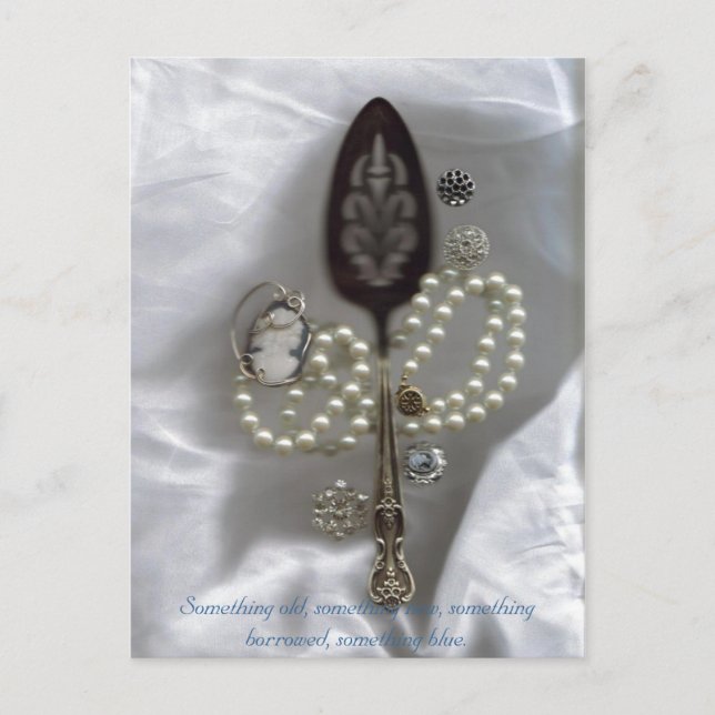 Etwas Altes, etwas Neues, ... Postkarte (Vorderseite)