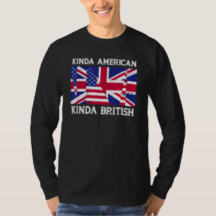 Etwas Amerikanisch Etwas Britisch Doppelte Staatsb T-Shirt