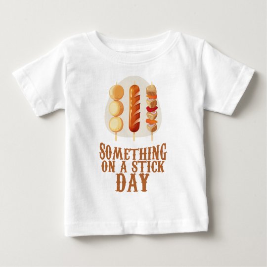 Etwas an einem Stock-Tag Baby T-shirt