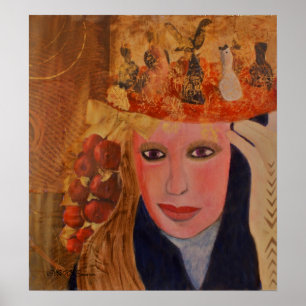 Etwas auf ihrem Verstand Poster