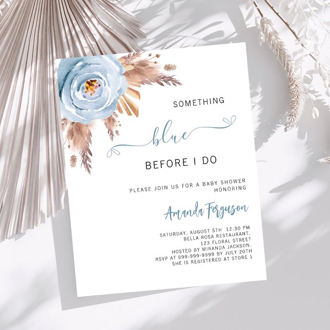 Etwas Blau bevor ich Boho Bridal Dusche tue (Von Creator hochgeladen)