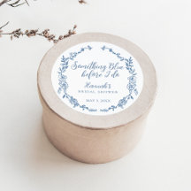 Etwas Blau, bevor ich Brautparty mache