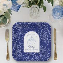 Etwas Blau bevor ich elegantes Brautparty mache