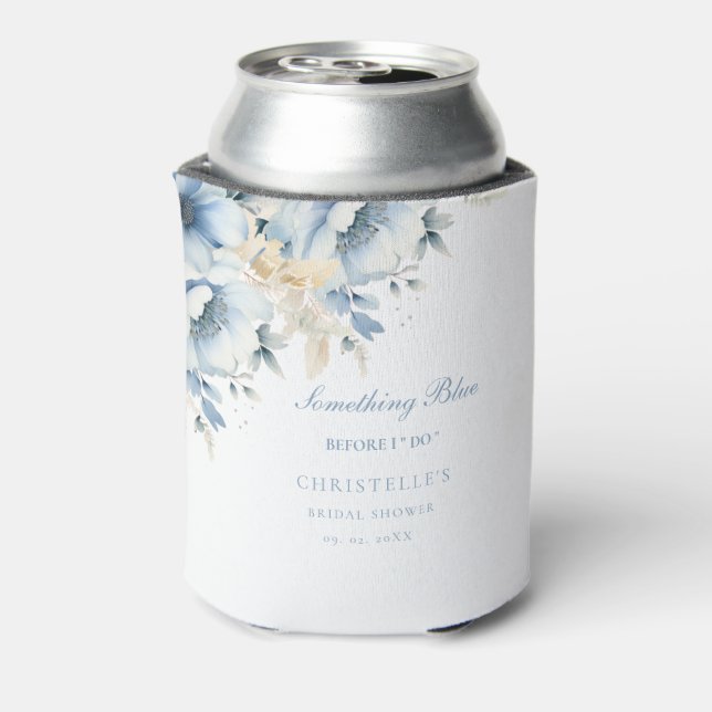 Etwas Blau bevor ich florales Brautparty mache Dosenkühler (Kanne Rückseite)