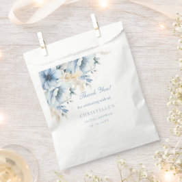 Etwas Blau bevor ich florales Brautparty mache Geschenktütchen