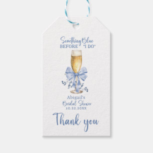 ETWAS BLAU, BEVOR ICH FLORALES BRAUTPARTY TUN GESCHENKANHÄNGER
