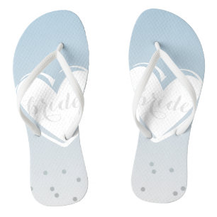 Etwas blau flip flops