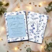 Etwas Blau vor dem "I do" Blumenkohl-Brautparty