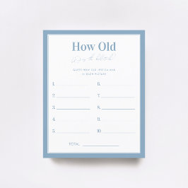 Etwas Blau, wie alt war das Brautspiel