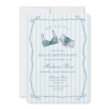 Etwas Blaue Dessous-Spitze-Junggesellinnen-Abschie