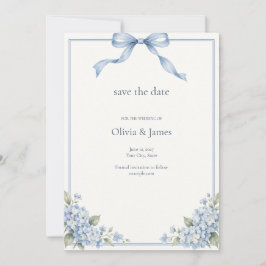 Etwas Blaues Florales Save the Date
