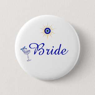 Etwas Blaues und Griechische Brause Button