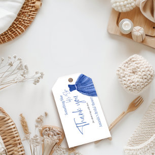 Etwas Blaues vor der Hochzeit Brautkleid-Brautpart Geschenkanhänger