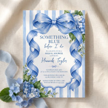 Etwas Blaues vor meiner Hochzeit Hydrangea-Brautab