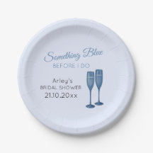 Etwas Blue Chinoiserie Brautparty