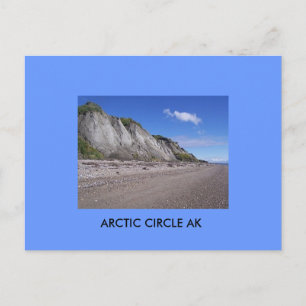 etwas Blumenstrauß, ARCTIC CIRCLE AK Postkarte