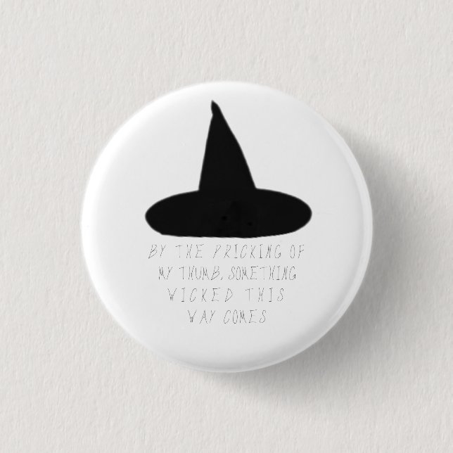 "Etwas, das so geknackt ist" Button (Vorderseite)