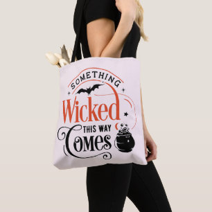 Etwas, das so geknackt ist, kommt zu rosa Hallowee Tasche
