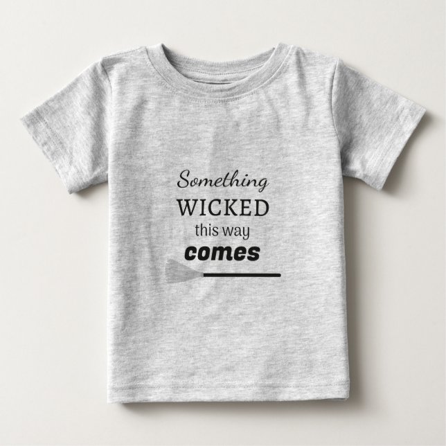 Etwas, das so verdreht ist baby t-shirt (Vorderseite)