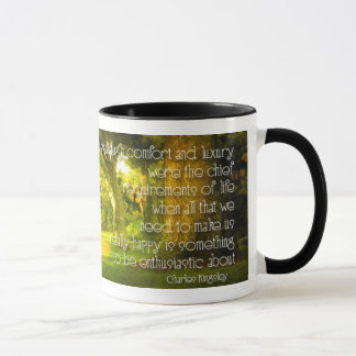 Etwas, enthusiastisch zu sein ungefähr tasse