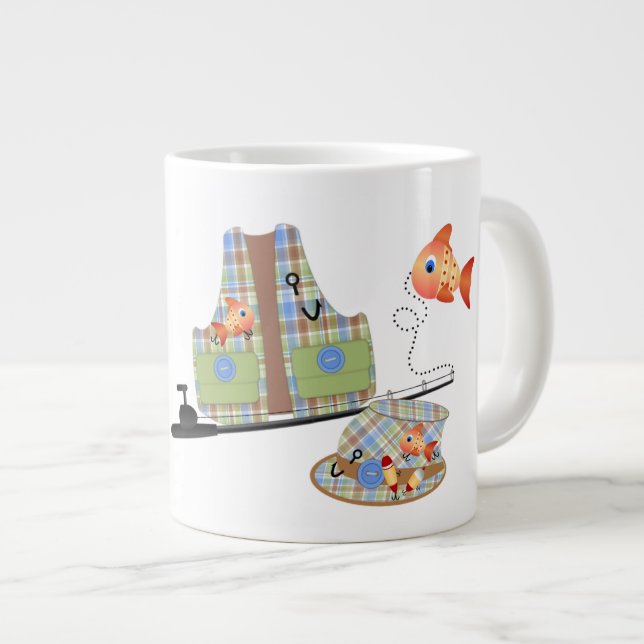 Etwas Fishy Gift Tasse (Vorderseite Rechts)