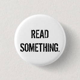 Etwas gelesen Knopf Button