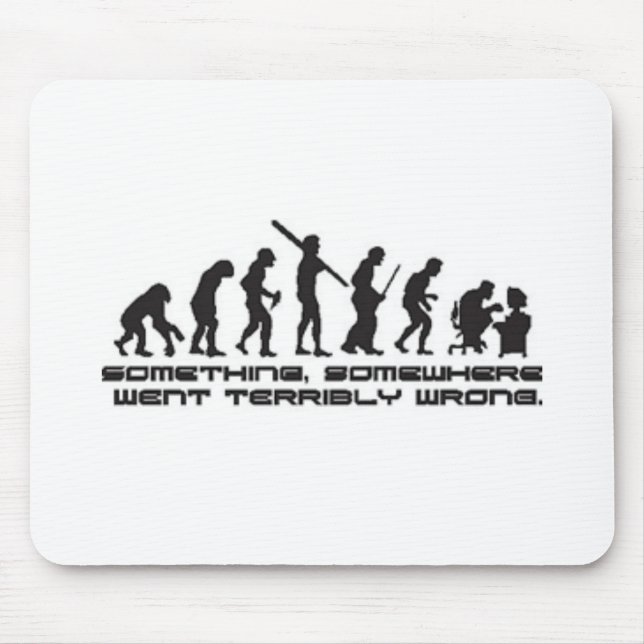 Etwas ging falsch mousepad (Vorne)