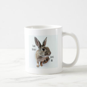 Etwas Häschen-Lieben ich Sammlungs-Kaninchen Kaffeetasse