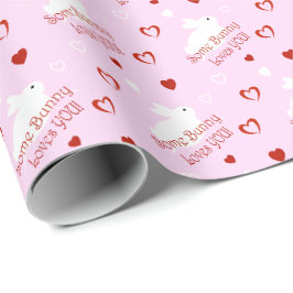 Etwas Häschen-Lieben Sie! Geschenkpapier