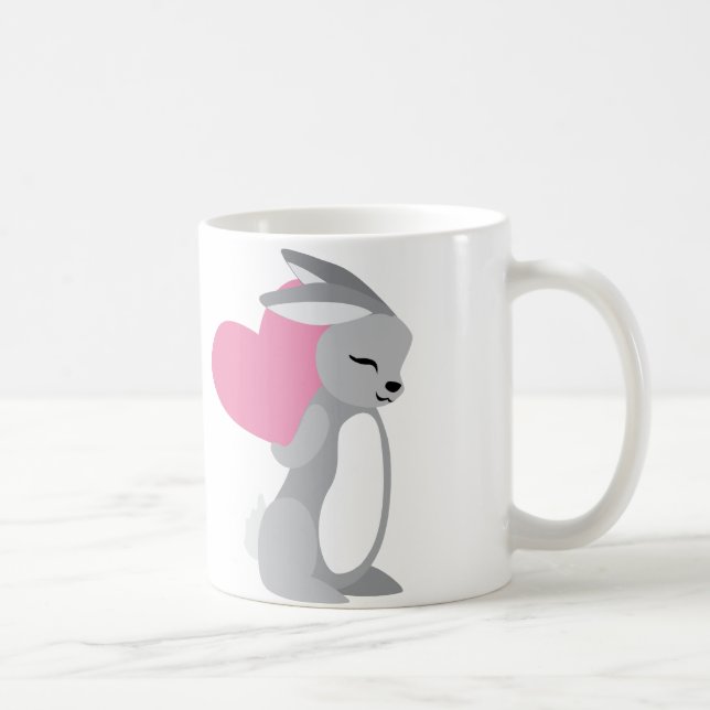 Etwas HÄSCHEN Lieben Sie Tasse (Rechts)