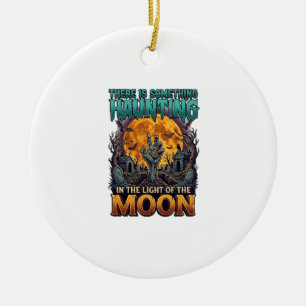 Etwas Heimsuchendes Mond Halloween Zombie Hand Gra Keramik Ornament