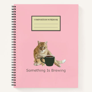 Etwas ist das Brewing Spiral Notebook Notizbuch