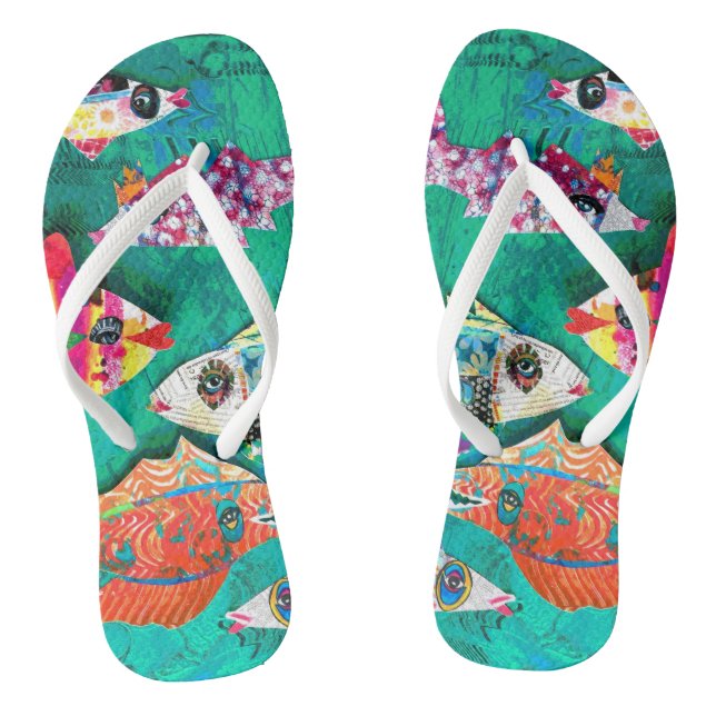 Etwas ist fischartige Reinfälle Flip Flops (Fußbett)