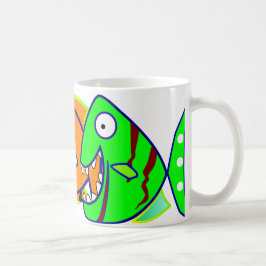Etwas ist fischartige Tasse 23 des Kaffee-11oz