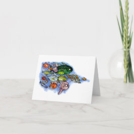 Etwas ist Fishy Karte