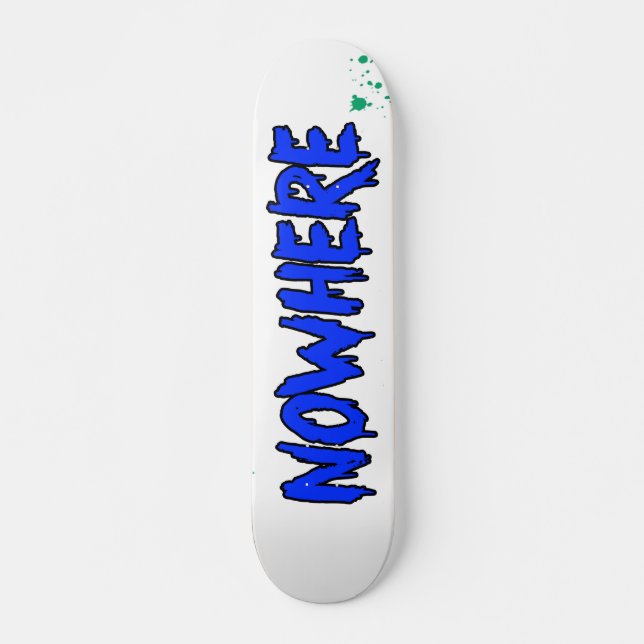 Etwas merkwürdig skateboard (Vorne)