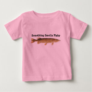 Etwas riecht fischartiges Kleid Baby T-shirt