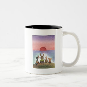 Etwas rot zweifarbige tasse