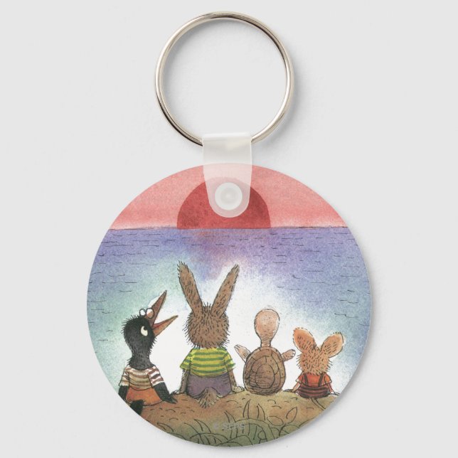 Etwas Rotes Schlüsselanhänger (Vorderseite)