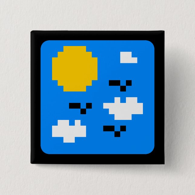 Etwas Solar Button (Vorderseite)