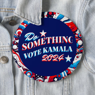Etwas tun   Abstimmung Kamala 2024 Button
