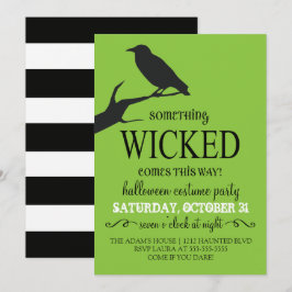 Etwas Wackeliges Halloween-Party Einladung