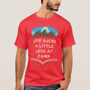 Etwas weniger auf dem Campingplatz Lustige Camping T-Shirt