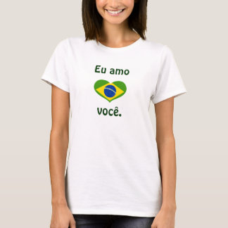 Eu-Amo você. T-Shirt