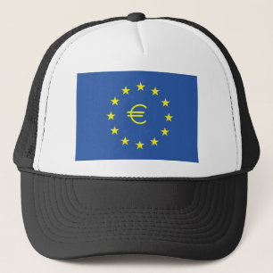 EU-Flagge.mit EURO-Symbol Truckerkappe