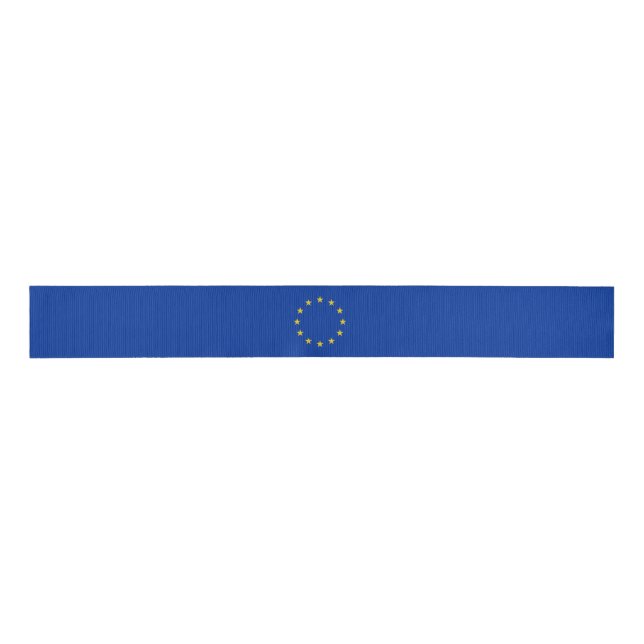 EU-Flagge Ripsband (Vorderseite)