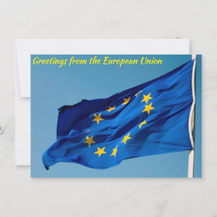 EU-Flaggenkarte Karte