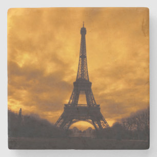 EU, Frankreich, Paris. Eiffelturm. Steinuntersetzer