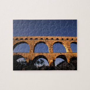 EU, Frankreich, Provence, Gard, Pont du Gard. römi